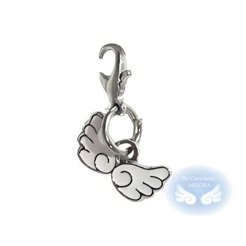 羽のキーホルダー